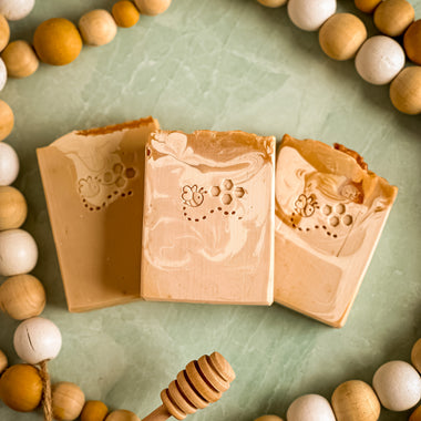OATMEAL + MILK + HONEY  Organic Coconut Milk Soap Bar