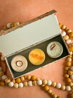 SUGAR SCRUB GIFT BOX -Toasted Coconut, Coastal Waters, Mango Sorbet